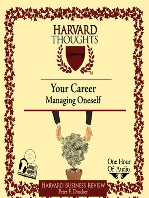 cover image of Managing Oneself